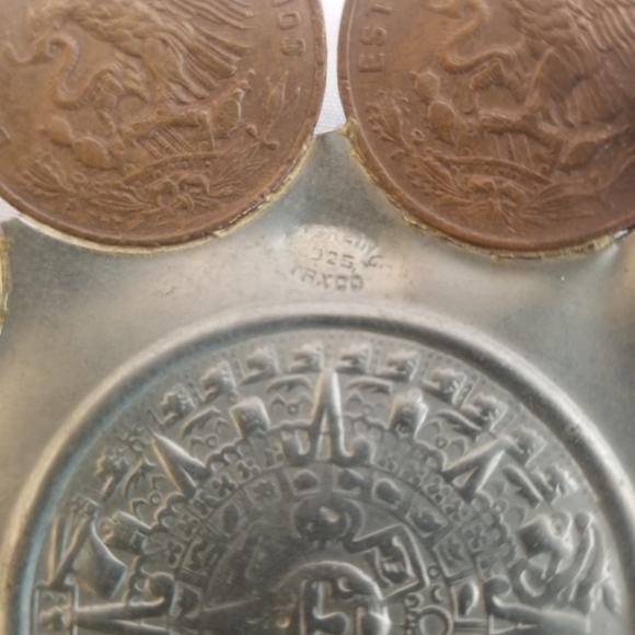 VINTAGE TAXCO Mexico Sterling Ash Tray - RARE! - Picture 3 of 6